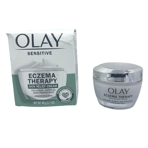 Olay Sensitive Eczema Therapy Skin Relief Cream - 1.7 oz / 48 g - Picture 2 of 5